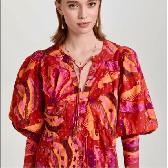 Farm Rio Banana Juice Mini Dress - Picture 2 of 8